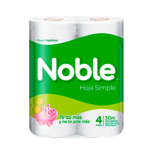 P.HIGIENICO NOBLE HS 30MX4 Un.