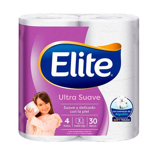 P.HIGIENICO ELITE DH 30Mx4 Un.