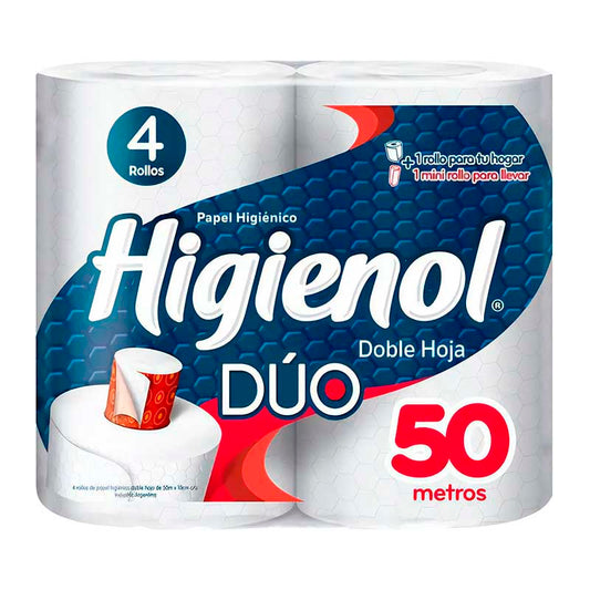 P.HIGIENICO HIGIENOL DH 50Mx4 Un.