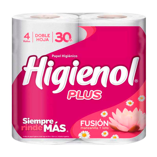 P.HIGIENICO HIGIENOL DH PLUS 30Mx4 Un.