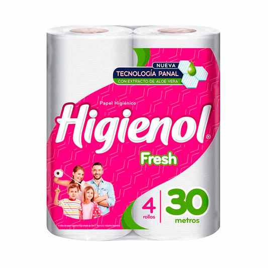P.HIGIENICO HIGIENOL HS 30Mx4 Un.