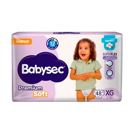 PA�AL BABYSEC JUMBO PREMIUM XG 48 Un.