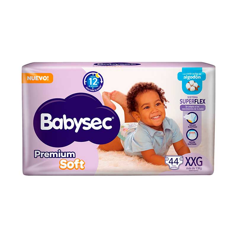 PA�AL BABYSEC JUMBO PREMIUM XXG 44 Un.