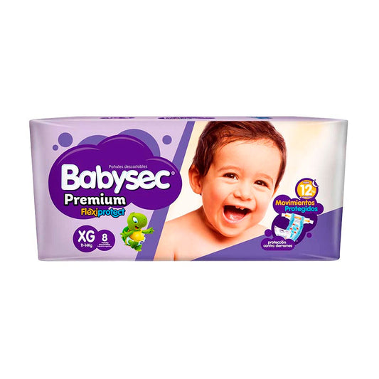 PA�AL BABYSEC PREMIUM XG 8 Un.
