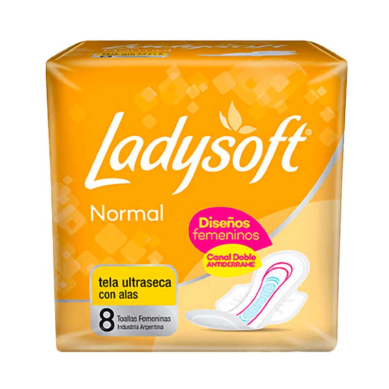 T.FEMENINA LADYSOFT NORMAL SECA 8 Un.