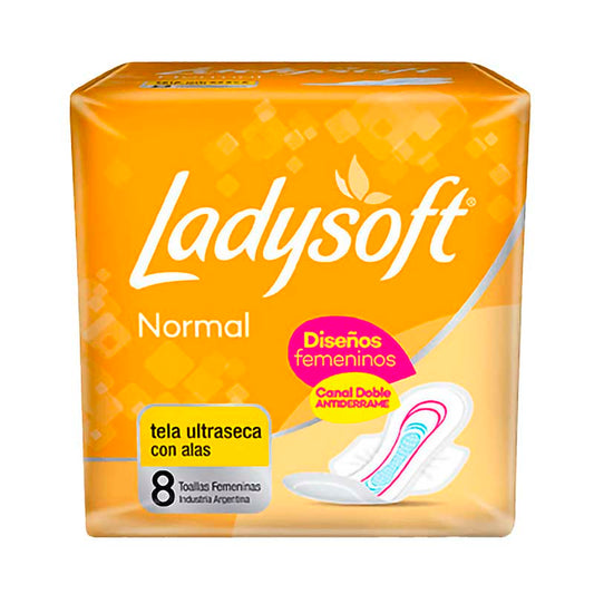 T.FEMENINA LADYSOFT NORMAL SECA 8 Un.