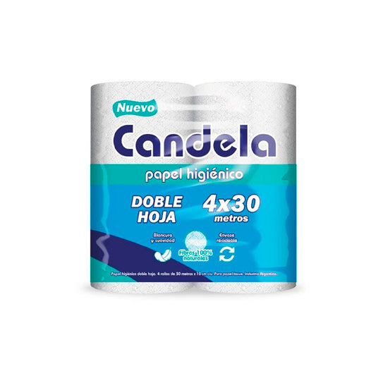 P.HIGIENICO CANDELA DH 30Mx4 Un.