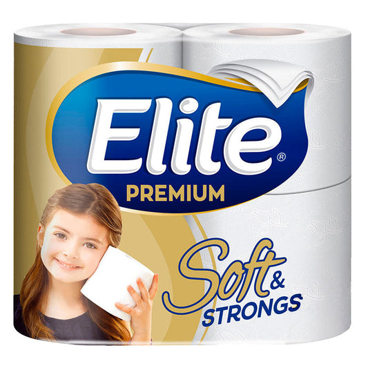 P.HIGIENICO ELITE T.HOJA SOFT 30MX4 Un.