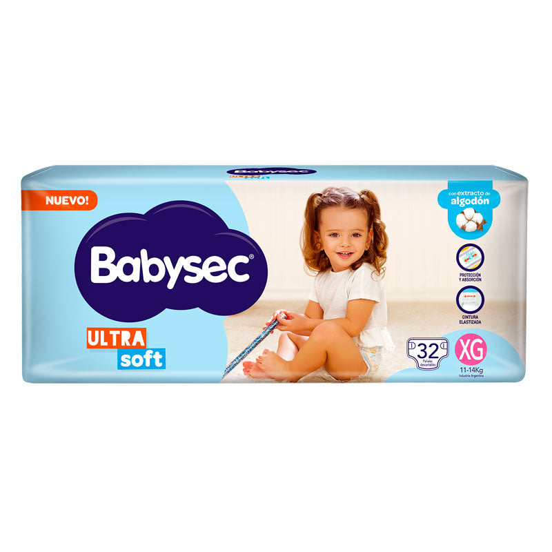 PA�AL BABYSEC ULTRA XG 32 Un.