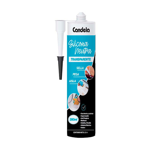 SELLADOR SILICONA CANDELA 280 ml.