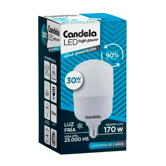 LAMPARA CANDELA HP 30W