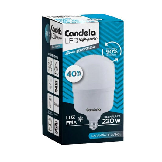 LAMPARA CANDELA HP 40W