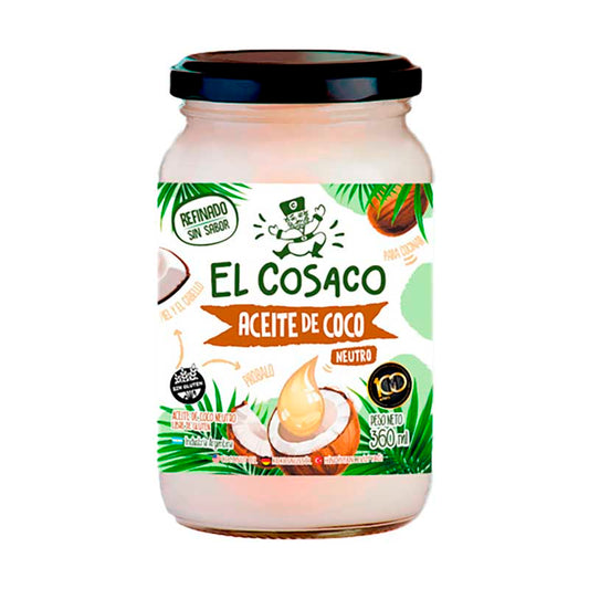 ACEITE COCO EL COSACO NEUTRO 360 Grs