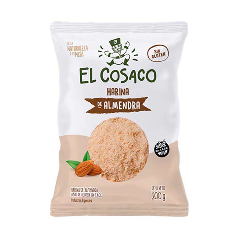 HARINA EL COSACO ALMENDRA 200 Grs