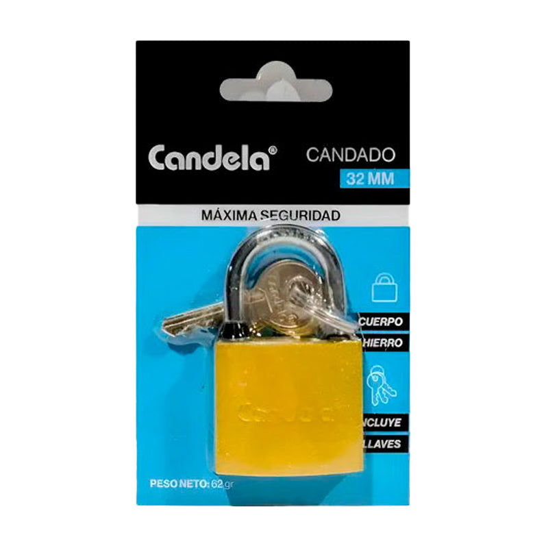 CANDADO CANDELA 32 mm.