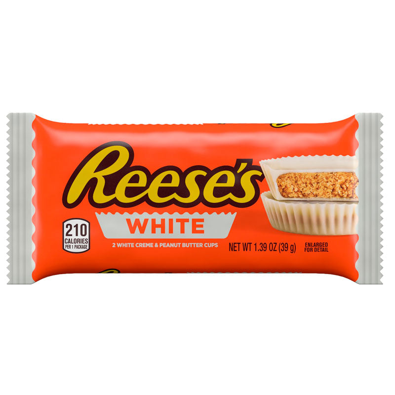 CHOCOLATE REESES WHITE 2 CUPS 39 Grs