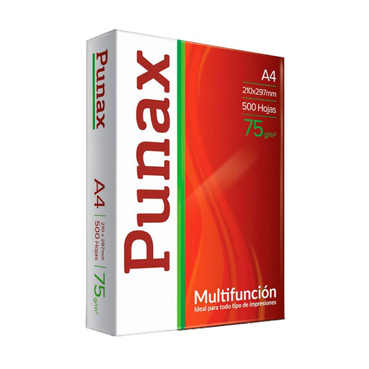 RESMA PUNAX A4 75GR 500 Un.