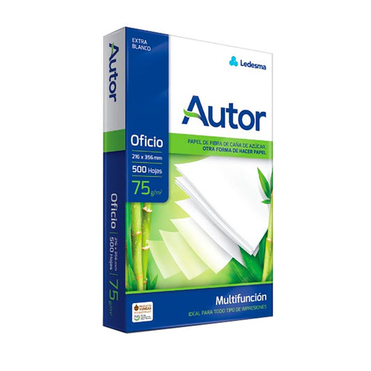 RESMA AUTOR OFICIO 75GR 500 Un.