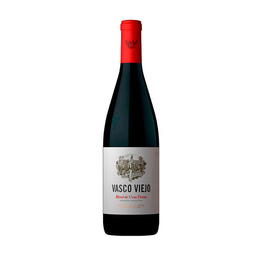 VINO VASCO VIEJO TINTO 750 CC.