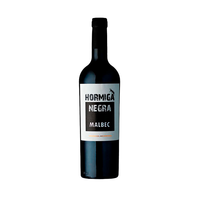 VINO HORMIGA NEGRA MALBEC 750 CC.