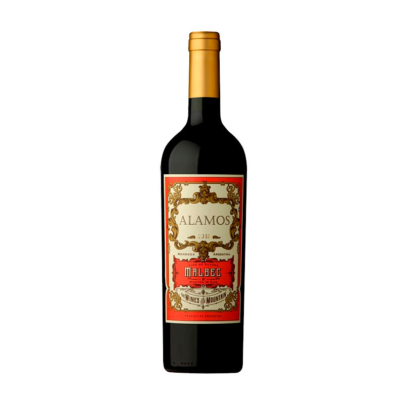 VINO ALAMOS MALBEC 750 CC.