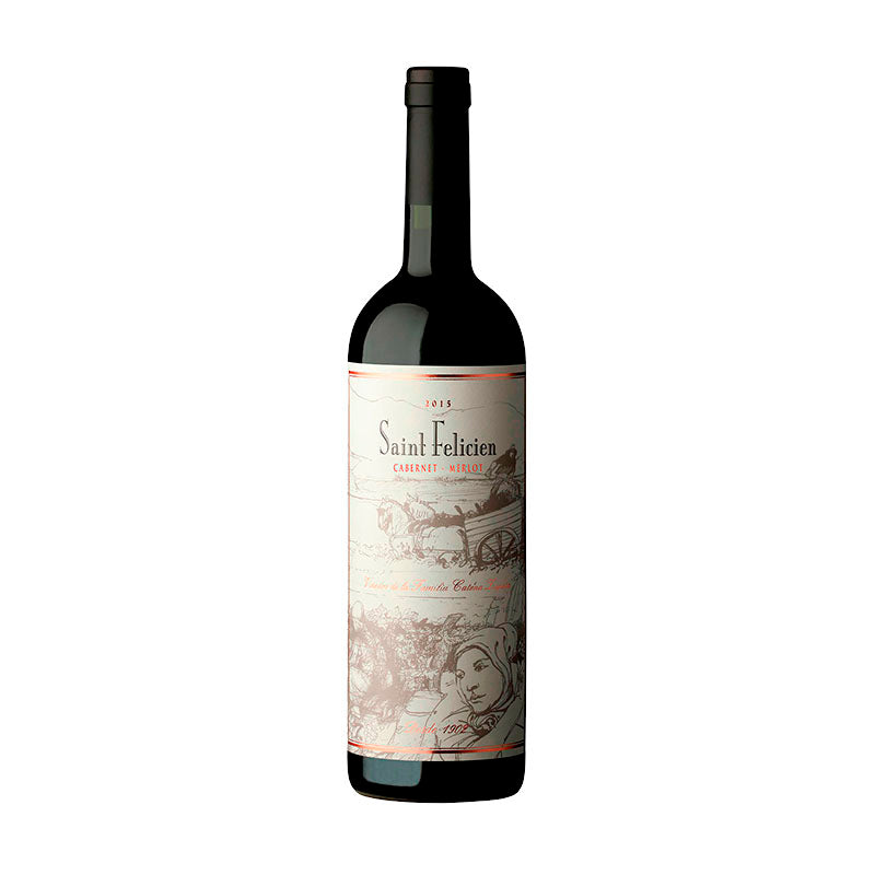 VINO S.FELICIEN CAB/MERLOT 750 CC.