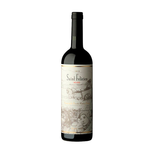 VINO S.FELICIEN MALBEC 750 CC.