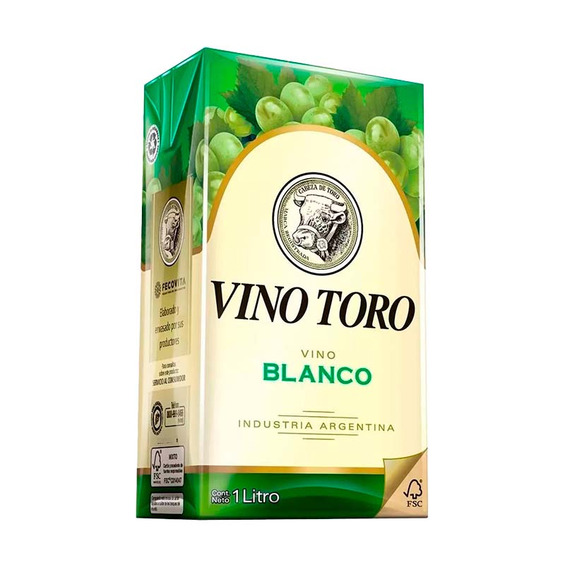 VINO TORO BLANCO T/B 1 Lt.