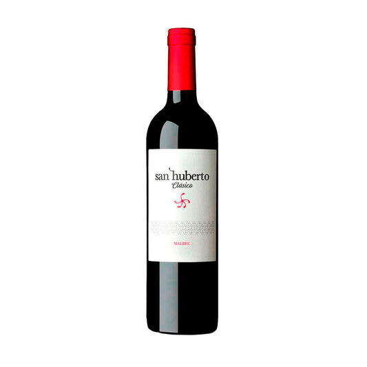 VINO S HUBERTO MALBEC 750 CC.