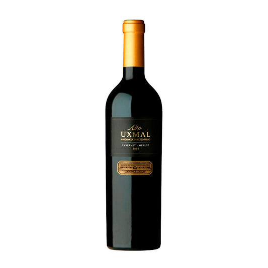VINO UXMAL ALTO CAB-MERLOT 750 CC.