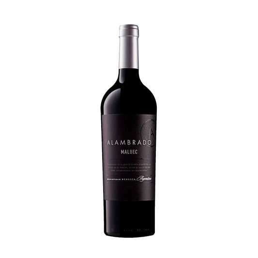 VINO ALAMBRADO MALBEC 750 CC.