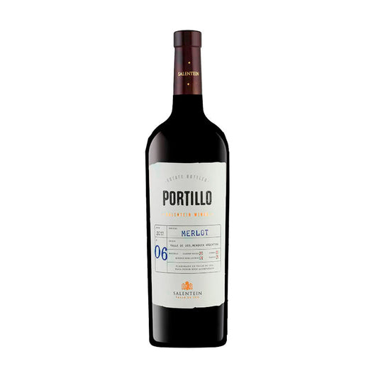 VINO PORTILLO MERLOT 750 CC.