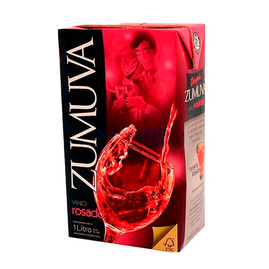 VINO ZUMUVA ROSADO T/B 1 Lt.