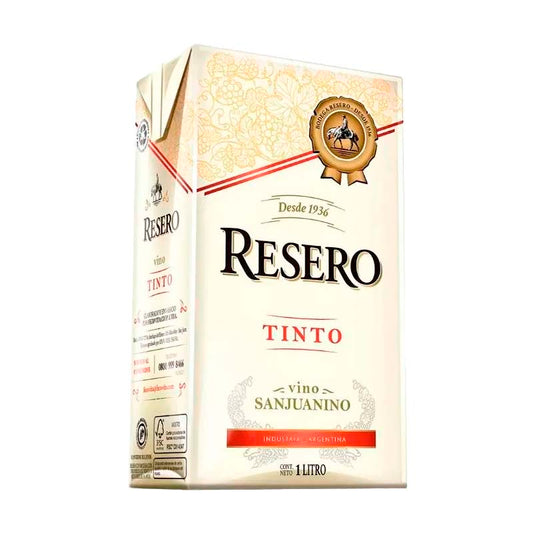 VINO RESERO TINTO T/B 1 Lt.