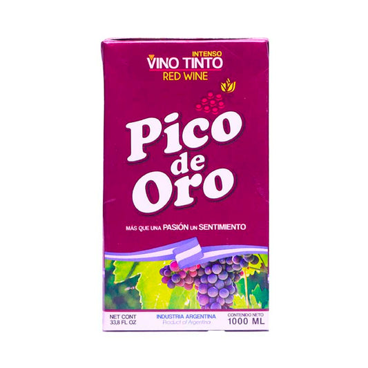 VINO PICO DE ORO TINTO 1 Lt.