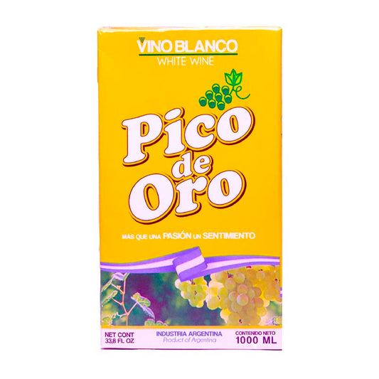 VINO PICO DE ORO BLANCO 1 Lt.