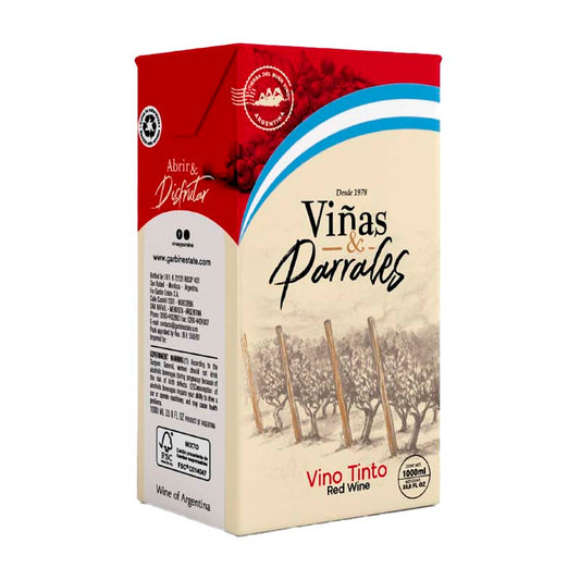 VINO VIÑAS & PARRALES TINTO 1 Lt.