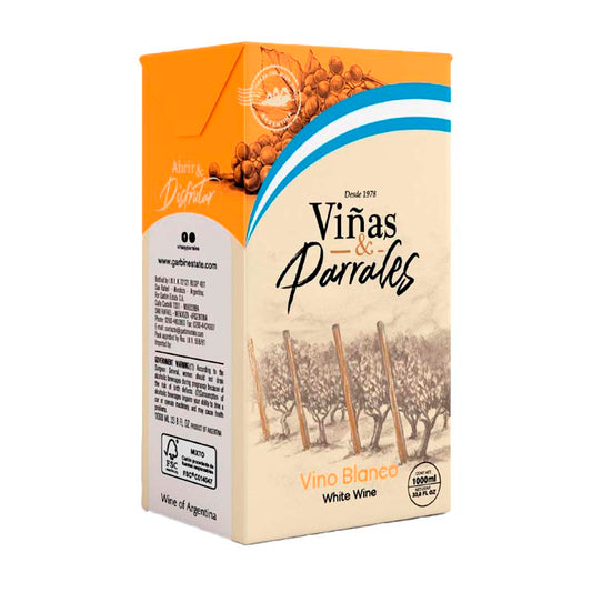 VINO VIÑAS & PARRALES BLANCO 1 Lt.