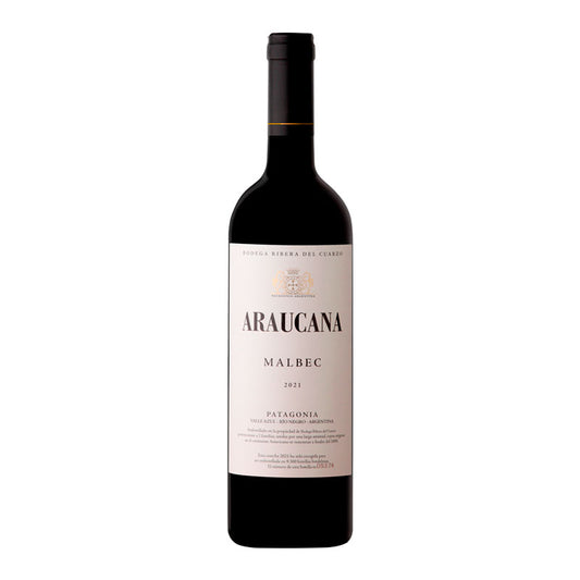 VINO ARAUCANA MALBEC 750 CC.