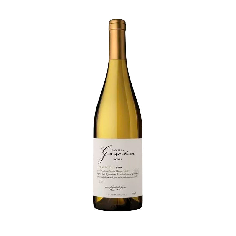 VINO FAM.GASCON ROBLE CHARDONNAY 750 CC.