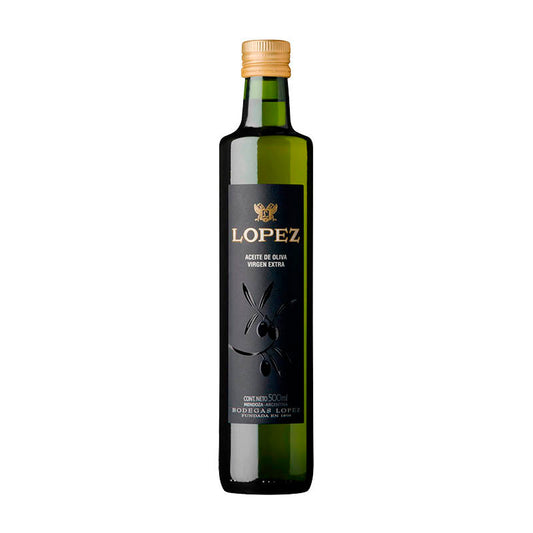 ACEITE OLIVA LOPEZ BOTELLA 500 CC.