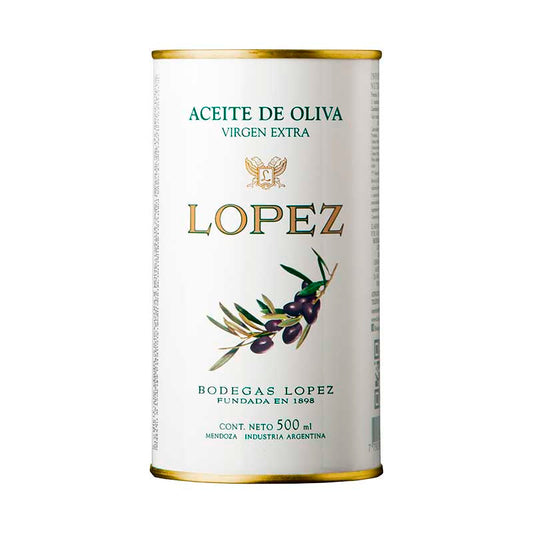ACEITE OLIVA LOPEZ LATA 500 CC.