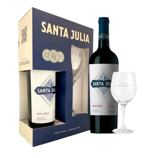 VINO STA.JULIA MALBEC + COPON 750 CC.