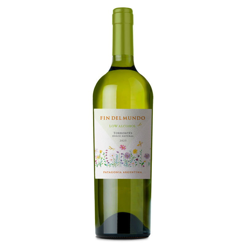VINO FIN DEL MUNDO LOW ALCOHOL TORRONTE 750 CC.