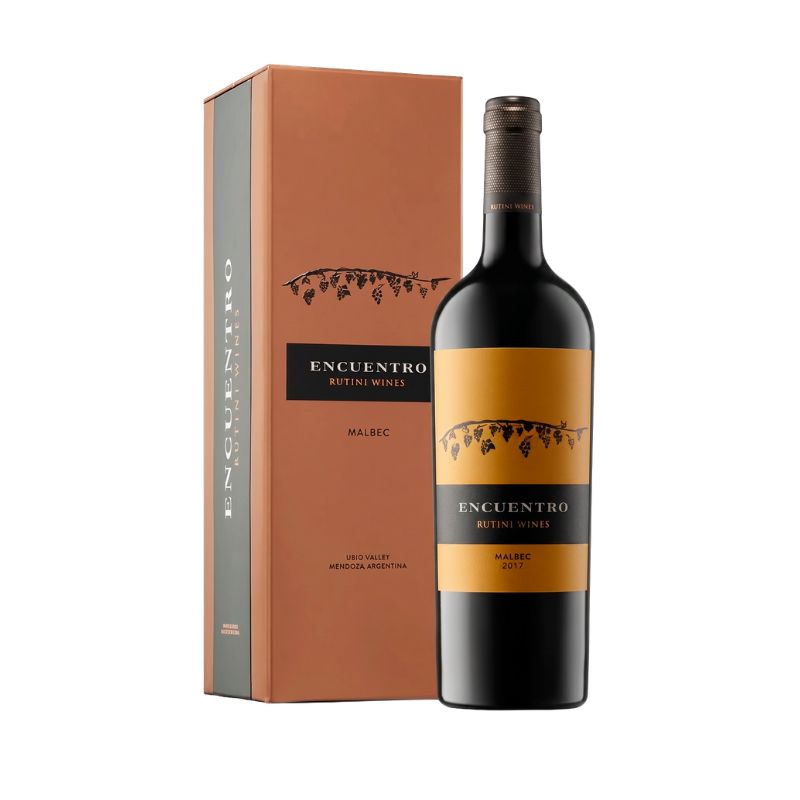 VINO ENCUENTRO ESTUCHE MALBEC 750 CC.