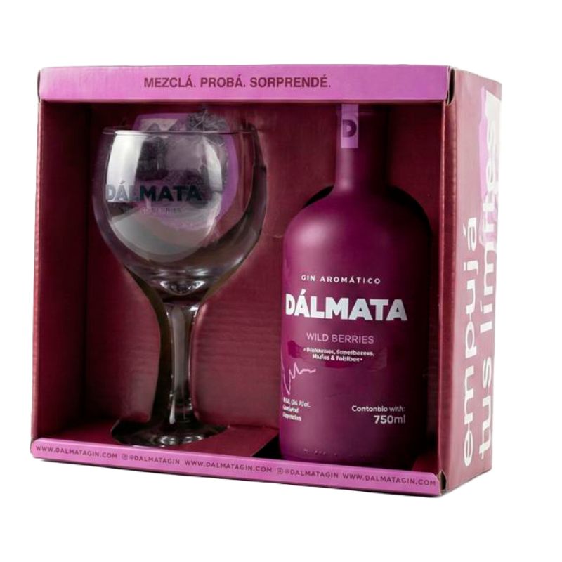 GIN DALMATA WILD BERRY + COPON 750 ml.