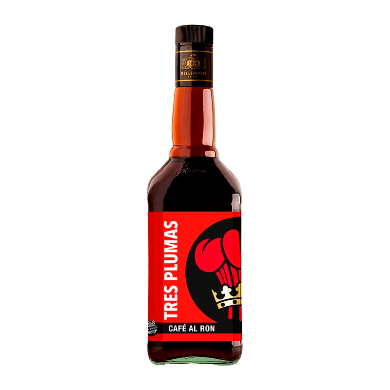 LICOR T.PLUMAS CAFE/RON 750 CC.