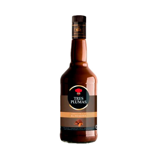 LICOR T.PLUMAS CHOC/ALMEN 700 CC.