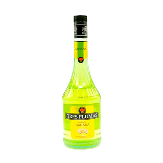 LICOR T.PLUMAS BANANA 700 CC.