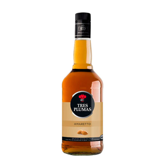 LICOR T.PLUMAS AMARETTO 700 CC.